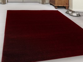 Paklājs vienkrāsains Atam sarkans