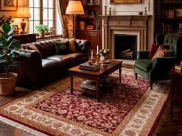 Babylon rug 300 red
