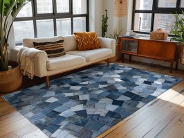 Jeans Denim Pocket rug 465 blue