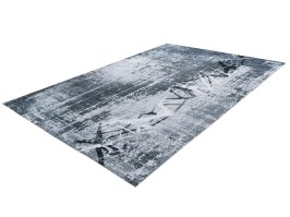 Mūsdienīgs paklājs ar printētu zīmējumu Tamp 131 pelēks