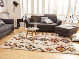 Hochflor Geometric 102693, cream