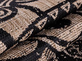 Sany 4417 paklājs lietošanai iekšā / ārā, black