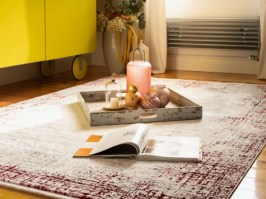 Dizaina paklājs Memf 380 sarkans